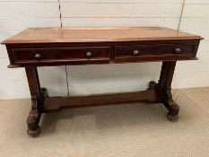 A regency library table AF (H80cm W138cm D59cm)