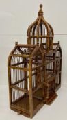 A Victorian Bird Cage 63cm H x 17cm D x 46cm W