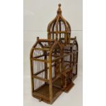 A Victorian Bird Cage 63cm H x 17cm D x 46cm W