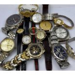 A large volume of Gents watches