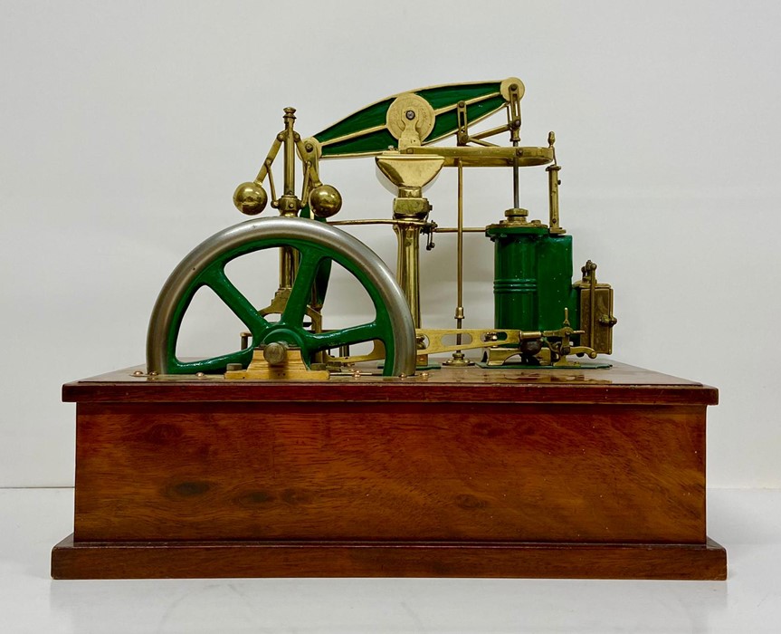 A static engine by Joseph on wooden base. - Image 6 of 14