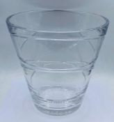 A Jasper Conran Stuart Crystal Ice Bucket, unused in original box.