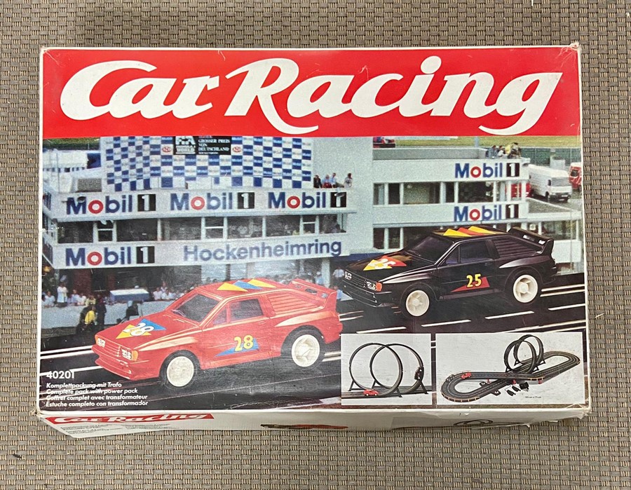 A Carrera Car Racing set