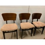 Three Mid Century chairs