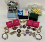 A Large selection of costume jewellery