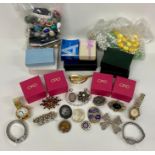 A Large selection of costume jewellery