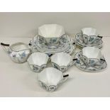 A part Shelley tea service