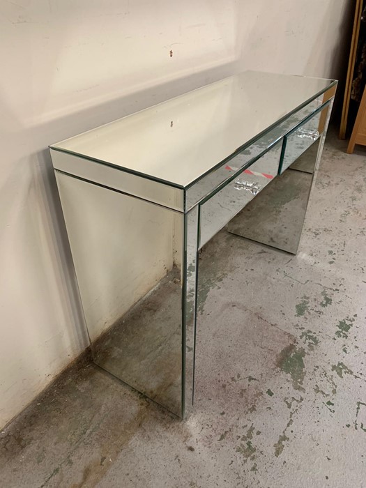 A mirrored console table (H76cm W100cm D36cm) - Image 2 of 2