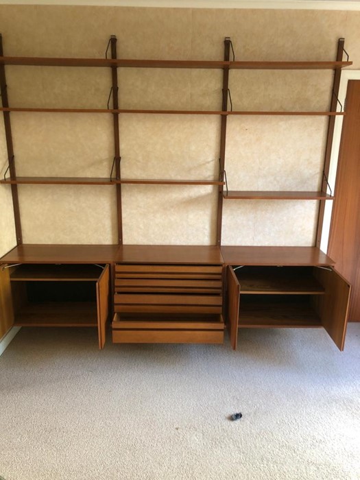A Mid Century Teak shelving system - Image 4 of 4