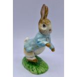 An Beatrix Potter 'Peter Rabbit' porcelain figure F Warne & Co 1948