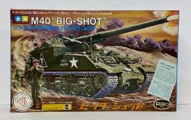 A boxed M40 "Big Shot" U.S Self Propelled Artillery by Tamiya