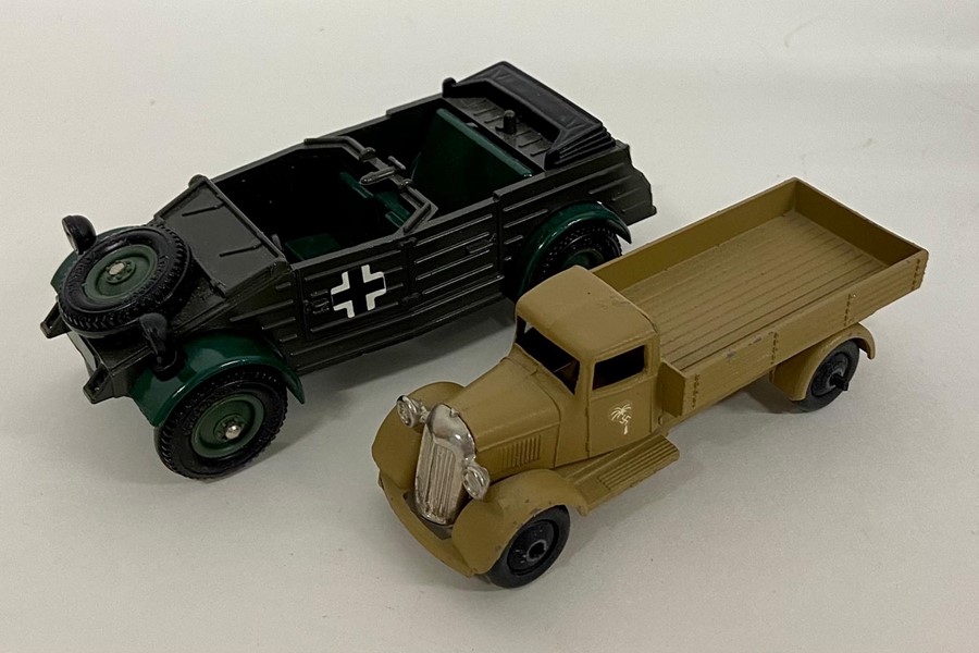 A small selection of Diecast vehicle some boxed, to inclde Foden Army Truck, Harley-Davidson - Image 7 of 7