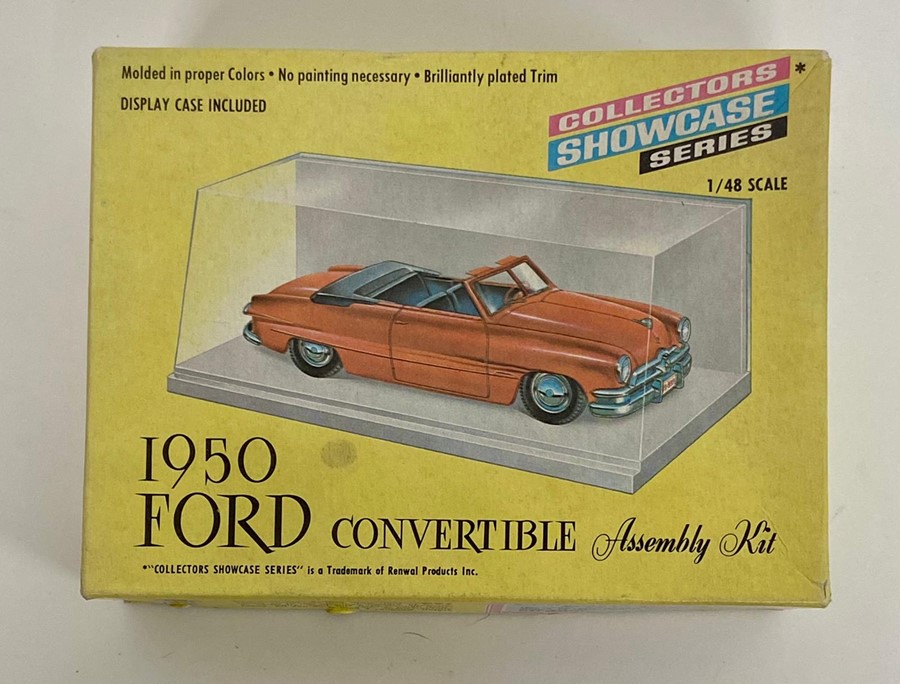 Four boxed model kits to include Cutty Sark, Galion, 1916 Stutz Bearcat and 1950 Ford Convertible - Image 2 of 5