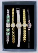 A small selection of fashion watches