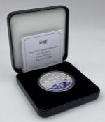 A Jubilee Mint 75th Anniversary of VE Day Fine Silver Proof Coin