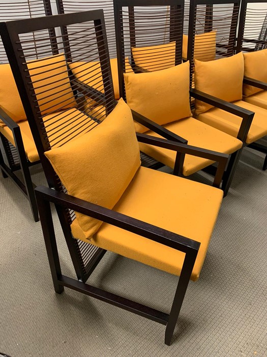 A Selection of Ten Bonacina 'Astoria' Arm chairs (Two As Found) - Image 2 of 3