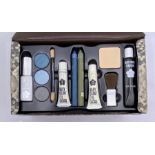 A Vintage Mary Quant makeup box with contents