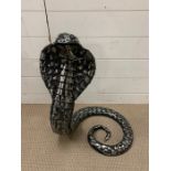A metal decorative snake (H57cm)