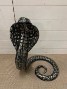 A metal decorative snake (H57cm)