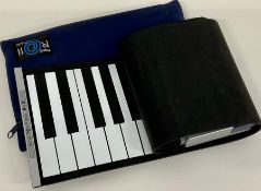 A hand roll piano