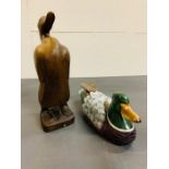 Two Ornamental Ducks