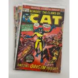 Vintage Marvel comics 'The Cat' Volumes 1-4.