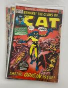 Vintage Marvel comics 'The Cat' Volumes 1-4.