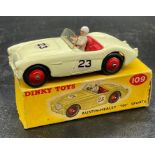 A Dinky Midget Sports diecast car No 108
