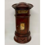 A Victorian style stately home interval post box