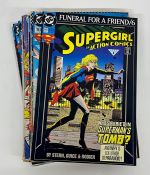 13 Vintage DC comics from the Supergirl series.