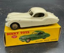 Dinky Jaguar XK120 Coupe diecast car No 157