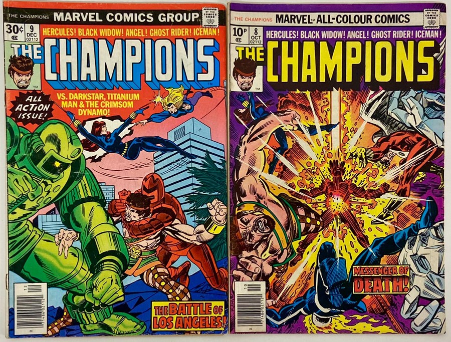 16 issues of the Marvel comics 'The Champions' series - Image 5 of 9