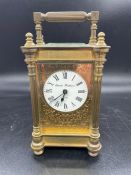 A Charles Frodsham Carriage Clock