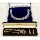 Two Boxed sets of quality costume jewellery