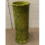 A Burmantofts Falence England ceramic glazed vase 1919 art nouveau