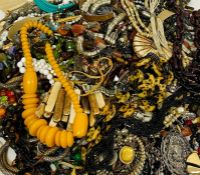 A large volume of costume jewellery