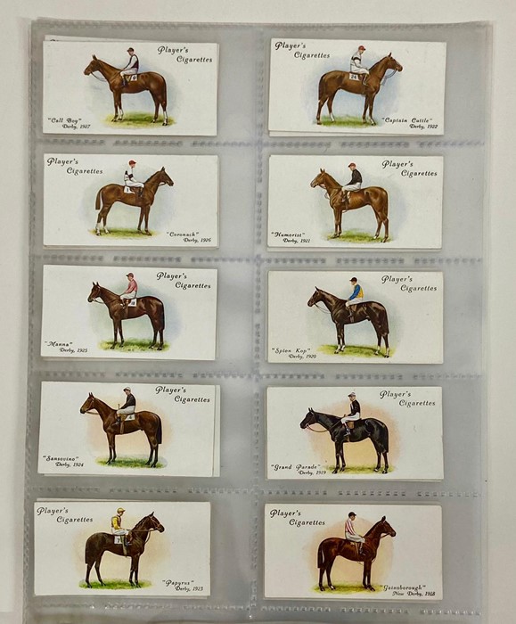 A set of John Player & Sons Cigarette cards 'Derby and Grand National Winners' - Image 2 of 5