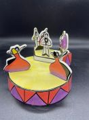 A Lorna Bailey Limited Edition mini Jazz Bank with original certificate 4/50