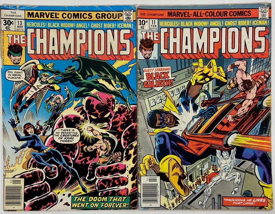 16 issues of the Marvel comics 'The Champions' series - Image 6 of 9