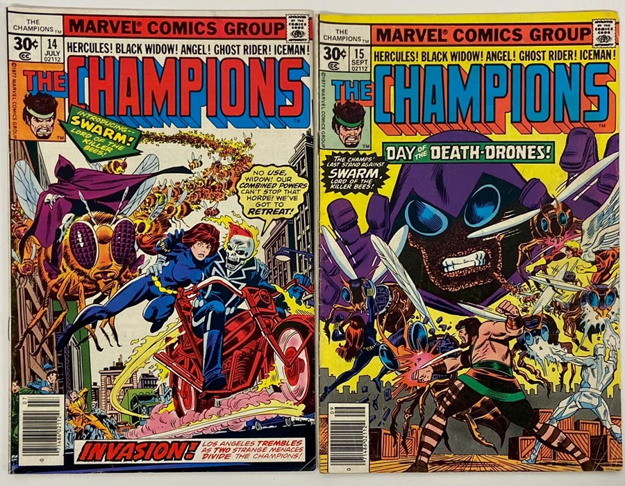 16 issues of the Marvel comics 'The Champions' series - Image 9 of 9