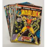 16 issues of the Marvel comics 'Warlock'