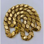 An 18ct gold necklace (31g)