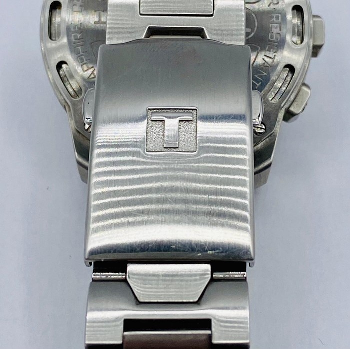 A Tissot T Touch II stainless steel T 047 420 11 05100 watch, boxed with manual - Image 4 of 7