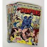 16 issues of the Marvel comics 'The Champions' series