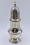 Hallmarked Silver Sugar Shaker (Chester)