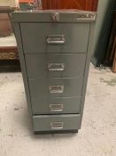 Bisley filing cabinet (H68cm W28cm D41cm)