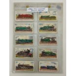 A set of 1924 Wills Cigarette Cards 'Railway Engines'