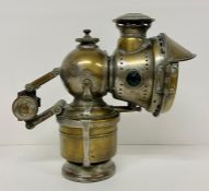 Jos. Lucas Ltd. Acetyphote - Antique carbide bicycle lamp, without glass.