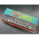 A set of greyhound Nine Spot Vintage Dominoes