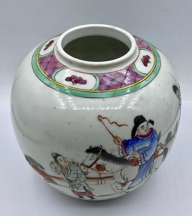 A late 19th Century Chinese Ginger Jar. - Image 3 of 6